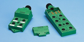 Skrzynka czujnika porty: 4 M12