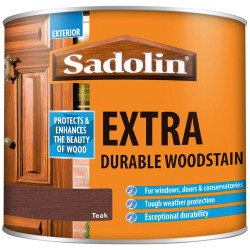 Sadolin 5028533 Extra Durable Woodstain Teak 500ml