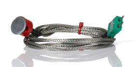 Termopara z końcówką magnetyczną K długość 2m -50°C → +250°C Wtyk miniaturowy RS PRO