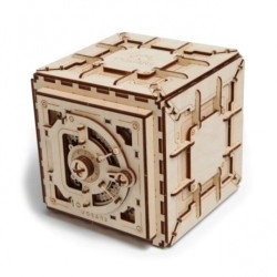 Sejf - model mechaniczny do składania - fornir - 179 elementów - Ugearsmodels 70011