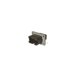 TE Connectivity DT04 Series Connector 12P Black Enhanced Key Flange