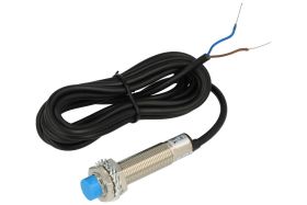 Czujnik; indukcyjny; LM12-3004LA; dwuprzewodowy; NO; 4mm; 6÷36V; DC; 200mA; cylindryczny metalowy; fi 12mm; 55mm; wysunięty; z p