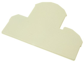 Ścianka koncowa Pokrywa końcowa RS PRO Bloki zaciskowe do montażu na szynie DIN