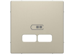 MERTEN D-LIFE Płytka czołowa gniazda ładowania USB piasek sahary MTN4367-6033 SCHNEIDER ELECTRIC