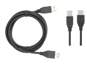Przedłużacz USB wtyk-gniazdo 1,5m