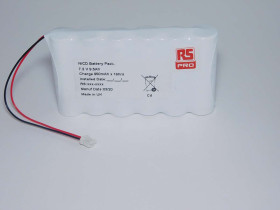 Pakiet akumulatorów AA 7.2V 6-ogniwowy 940mAh RS PRO RS PRO
