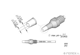 Dysza C560004 do rączki JBC DR560