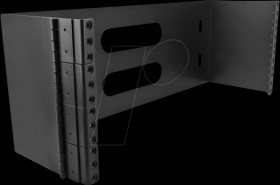 43317 19" Wall Mount Rack, 4U, black