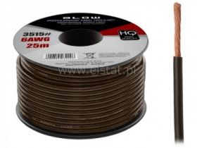 Przewód zasilający 6AWG czarny