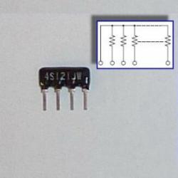 Drabinka rezystancyjna 3x 27K 4-pin