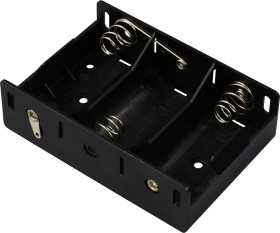 Komora baterii TRU COMPONENTS TC-13220480 3 x D (R20), połączenie lutowane, (D x S x W) 105 x 72 x 31 mm