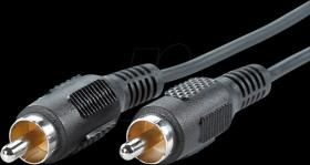 11994332 Cinch Kabel, simplex Stecker / Stecker, 2,5 m