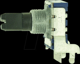 RK14K1220A63 ALPS rotary potentiometer, linear, 6 mm, stereo, 100 K