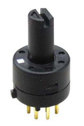 Przełącznik obrotowy, 200 mA, 500 mA, 24V dc, RS PRO