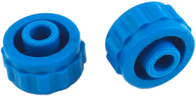 Cartridge cap, for needle side, blue, 900-STC