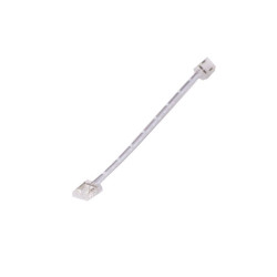 Złączka LED 8mm COB z przewodem dwustronna, do taśm led COB