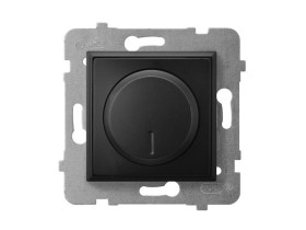 ARIA Ściemniacz uniwersalny do obciążenia żarowego halogenowego oraz LED czarny metalik ŁP-8UL2/m/33 OSPEL