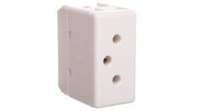 Gniazdo 3P 10A 250V Swiss Std-Type Biały Gw20351