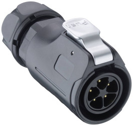 Lutronic 2650 09 T12CB T Złącze okrągłe złącze męskie proste 1 szt.