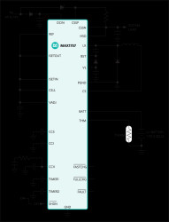 Stand-Alone, Switch-Mode Li+ Battery Charger with Internal 14V Switch