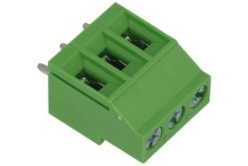 Łączówka; EHK2V-03P; 3 tory; R=5,08mm; 18mm; 20A; 300V; przewlekany (THT); proste; winda; śruba maszynowa; śrubowy; poziomy; 0,2