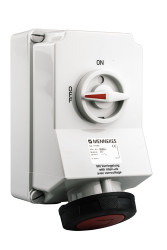 Gniazdo przemysłowe dużej mocy IP67 3PN+E 63A MENNEKES 400 V Gniazdo