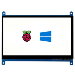 7" IPS Capacitive Touchscreen LCD (1024×600)