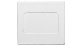 Końcówka Do Szyny 3-Fazowej Kwadratowej Biała Iv7659-00-W31