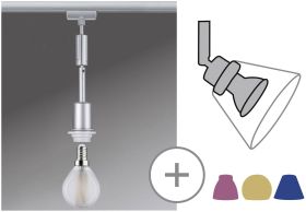 Lampa sufitowa, podwieszana Paulmann Deco Pendel 96969 E14 chrom (matowy)