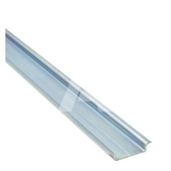 Szyna montażowa DIN niska, pełna, TS35-1m