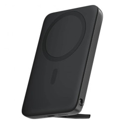 Aukey Powerbank magnetyczny 6700 mAh, 15/20W, stojący, szary