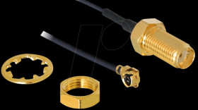 88417 SMA socket/installation > MHF/U.FL plug, 350 mm