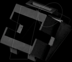 37501SW.1 Keystone adapter frame