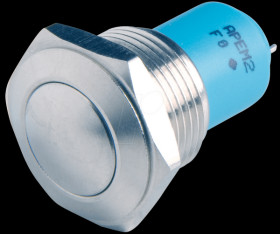 AV0611A200 Vandal-proof push button Ø 18 mm, flat
