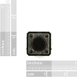 Sparkfun Momentary Pushbutton Switch - 12mm Square