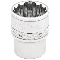 Draper Expert 49483 3/8&quot; Sq. Dr. Hi-Torq&#xAE; 12 Point Socket (7/8&quot;)