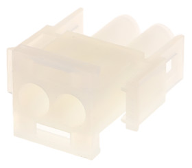 Obudowa złącza 2-pinowe -rzędowe raster: 6.35mm Molex Męski Montaż na kablu MLX Zaciskane końcówki MLX, wstępnie