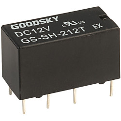 Good Sky GS-SH-212T Subminiature Relay 12V DPDT