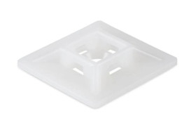 Podstawka montażowa samoprzylepna MOPS 28x28 biała /20szt./