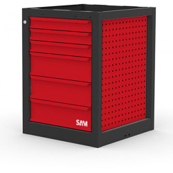 Stół warsztatowy szer. 630mm Stół warsztatowy z szufladami dł. 660mm wys. 845mm