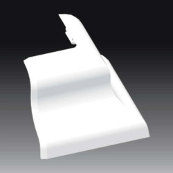 Pokrywa narożna zewnętrzna dla kanałów LP 35 biała 8866_HB