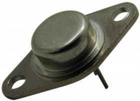 Bipolar junction transistor, NPN, 4 A, 55 V, THT, TO-66, 2N3054