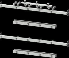 3WA connection, HSS BG II, fixed, slide-in, 3/4 pole, (W) 800 mm, 8PQ6000-6BA76
