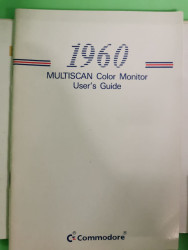 1960 Multiscan Monitor Manual