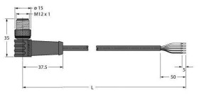 Turck 8039471 Kabel połączeniowy czujnika/aktuatora 2 m Ilość pinów: 5 1 szt.