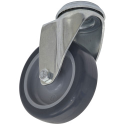 Sealey SCW275SB Castor Wheel Bolt Hole Swivel &#xD8;75mm