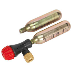 Sealey MS087 Motorcycle CO2 Emergency Tyre Inflator Kit