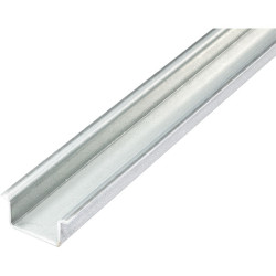 HellermannTyton 181-47131 DELTA-6/BV Standard DIN Mounting Rail Perforated 2m