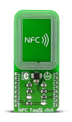 Płytka Click mikroBus NFC Tag 2 Click, MikroElektronika Technologia zbliżeniowa (NFC)