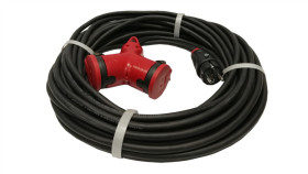 Przedłużacz Budowlany Jednofazowy Elcord 16A 230V Ip44 10M H07rn-F 3G1,5 Z...